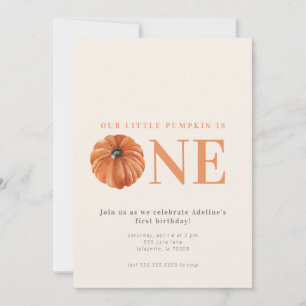 Invitation pour la fête du premier anniversaire du