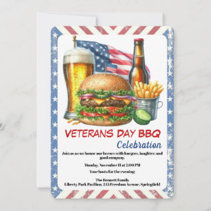 Invitation pour la Journée des vétérans BBQ en l
