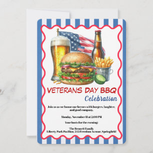 Invitation pour la Journée des vétérans   BBQ en l