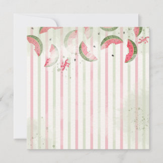 Invitation pour la première fête d'anniversaire de