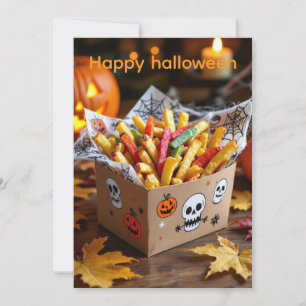 Invitation pour la tournée des friandises