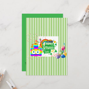 Invitation pour l'anniversaire de la Saint-Patrick