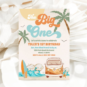 Invitation pour le 1er anniversaire de Beach Surf