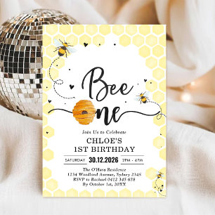 Invitation pour le 1er anniversaire de Bee One Hon