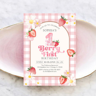 Invitation pour le 1er anniversaire de Berry First