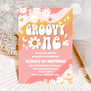 Invitation pour le 1er anniversaire de Groovy Dais