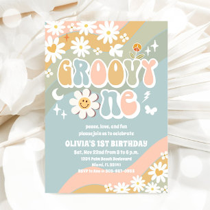 Invitation pour le 1er anniversaire de Groovy Dais