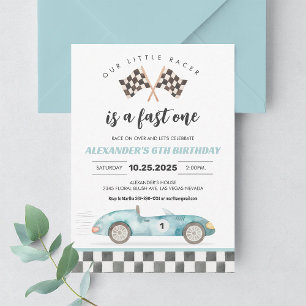Invitation pour le 1er anniversaire de la voiture