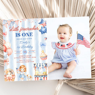 Invitation pour le 1er anniversaire de Little Fire