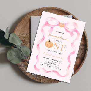 Invitation pour le 1er anniversaire de Little Pump