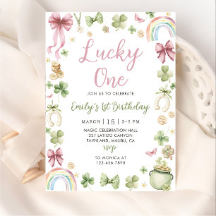 Invitation pour le 1er anniversaire de Lucky One à