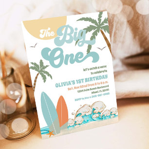 Invitation pour le 1er anniversaire de Surfs Up