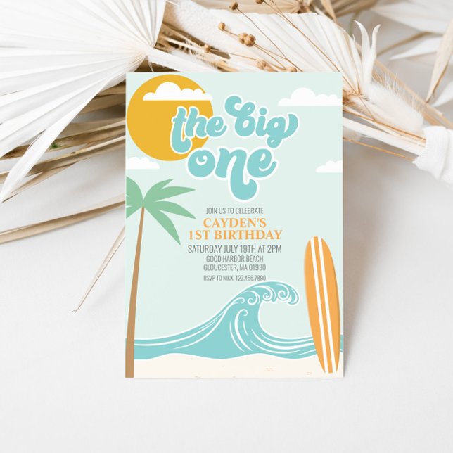 Invitation pour le 1er anniversaire de The Big One (Créateur téléchargé)