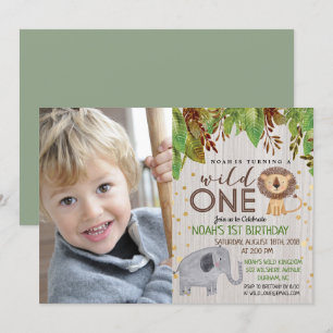 Invitation pour le 1er anniversaire de WILD ONE Ju