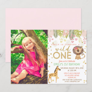 Invitation pour le 1er anniversaire de WILD ONE Ju