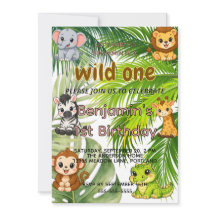 Invitation pour le 1er anniversaire de Wild One Sa