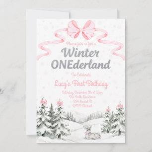 Invitation pour le 1er anniversaire de Winter Oned