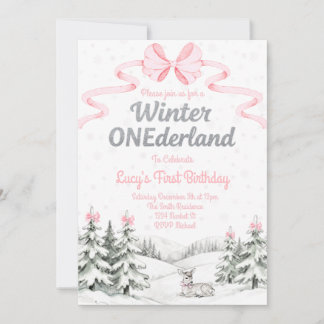 Invitation pour le 1er anniversaire de Winter Oned