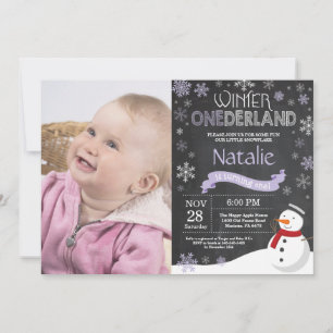 Invitation pour le 1er anniversaire de Winter Oned