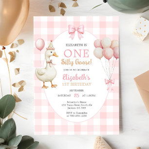 Invitation pour le 1er anniversaire d'une fille au