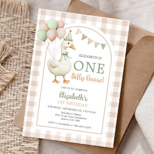 Invitation pour le 1er anniversaire d'une fille au