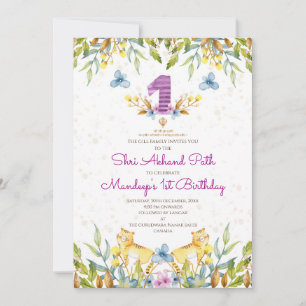 Invitation pour le 1er anniversaire Sukhmani Sahib