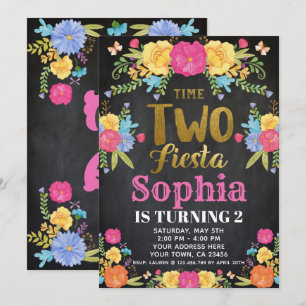 Invitation pour le 2ème anniversaire de Fiesta