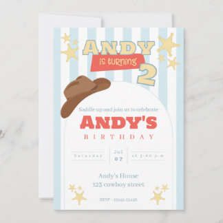 Invitation pour le 2ème anniversaire de Little Cow