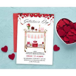Invitation pour le bar chariot de la Saint-Galenti
