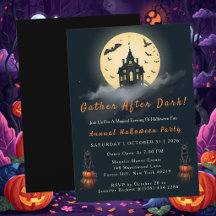 Invitation pour le Manoir au Clair de Lune pour Ha
