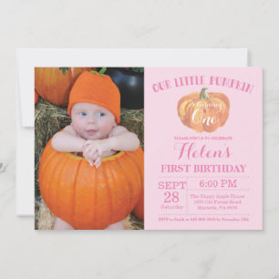 Invitation pour le premier anniversaire de Citroui