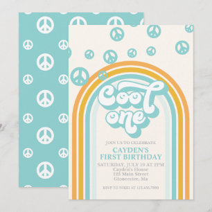 Invitation pour le premier anniversaire de Cool On