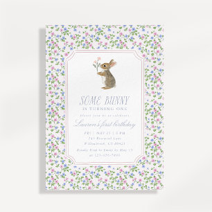 Invitation pour le premier anniversaire de Cottage
