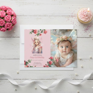 Invitation pour le premier anniversaire de fée R