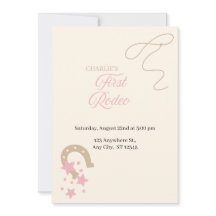 Invitation pour le premier anniversaire de Mon Pre