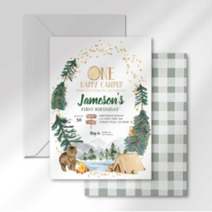 Invitation pour le premier anniversaire de One Hap
