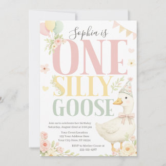 Invitation pour le premier anniversaire de One Sil