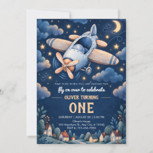 Invitation pour le premier anniversaire de Petit P