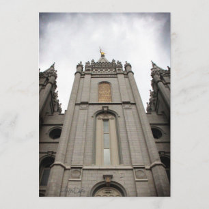 invitation pour le temple mormon lds de salt lake 