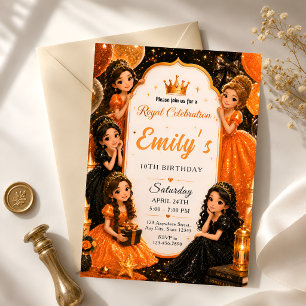 Invitation pour les 10 ans de la Princesse Royale