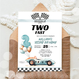Invitation pour les 2 ans de Two Fast Racing Car