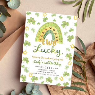 Invitation pour les 2 ans de Two Lucky St Patrick'