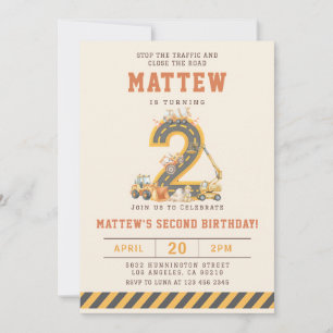 Invitation pour les 2 ans pour les véhicules de co