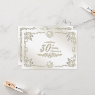 Invitation pour les 30 ans de mariage