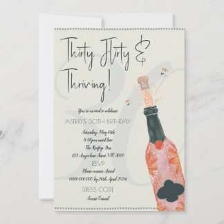 INVITATION POUR LES 30 ANS ! TRENTE ANS, FLIRT ET 