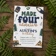 Invitation pour les 4 ans de Made For Adventure