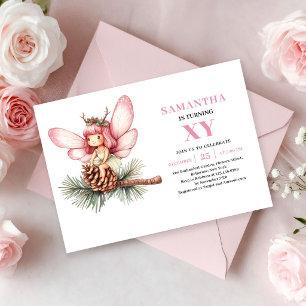 Invitation pour les 4 ans de Magical Fairy Girl, t