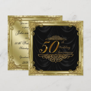 Invitation pour les 50 ans de mariage
