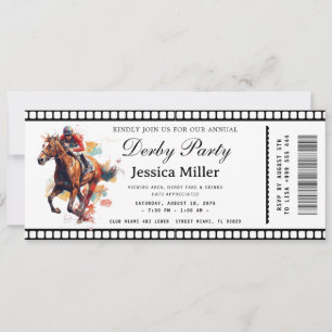 Invitation pour les billets du Kentucky Derby