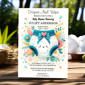 Invitation Pour Post Papa Bleu Rose Bleu Bleu Bleu Bleu Et es
